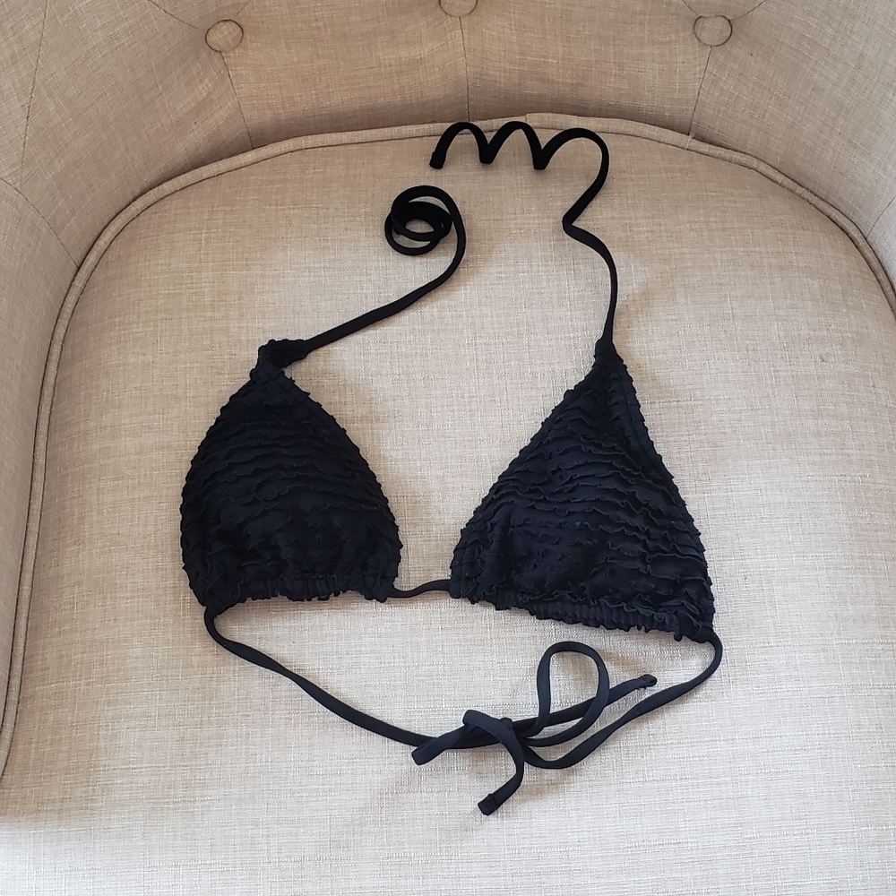 Ralph Lauren black bikini top